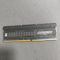 RAM 8GB Crucial ballistix 2666 mhz