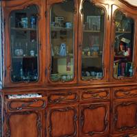 Credenza in legno barocco piemontese