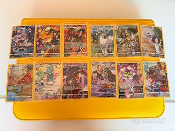 Lotto 12 carte pokemon Trainer Gallery