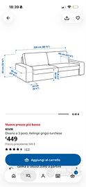 Divano Ikea Kivik