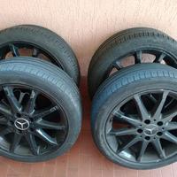 Cerchi e gomme da 17 classe B