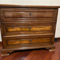 Antico Comò a ribalta di fine Ottocento