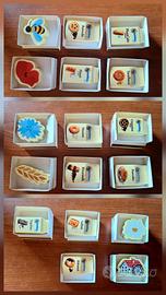 Set 17 gomme cancellare Mulino Bianco Sorpresine