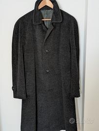 Cappotto Canali Vintage 50% Alpaca 50% Lana Tg.52 