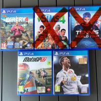 Lotto di 3 Videogiochi Playstation 4 Videogame PS4
