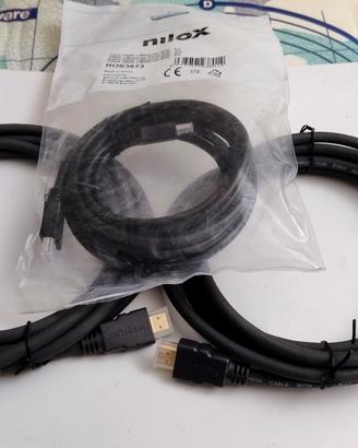 3 cavi HDMI High Speed da 3 metri di lunghezza 