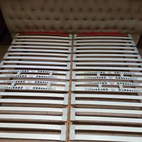 Letto in legno e materassi