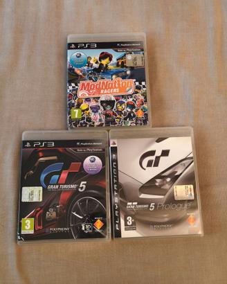 Gran Turismo 5 + ModNation Racers Playstation 3