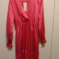 vestito fucsia