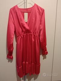vestito fucsia