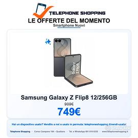 Samsung Galaxy Z Flip8 12/256GB Nuovo