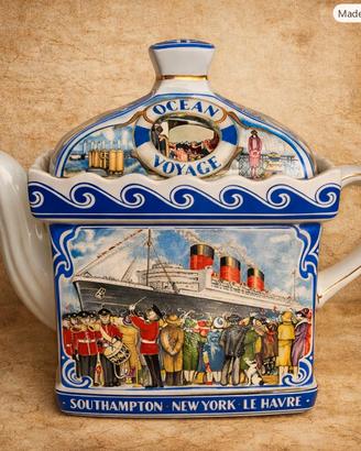 Teiera Vintage Sadler Inghilterra "Golden Age