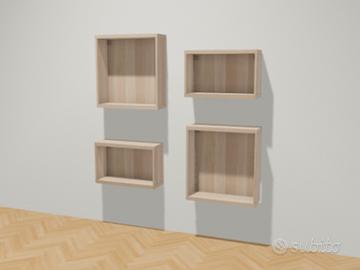 Ikea Besta Noce Grigio Solo Struttura 4 Moduli