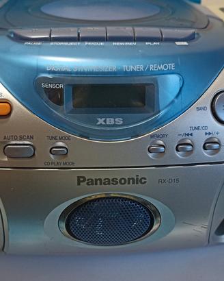 Stereo portatile Panasonic RX-D15 CD/Radio/Tape