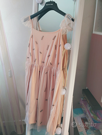 Abito cerimonia bambina 10 12 anni Sisley