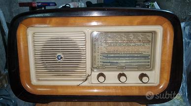 Radio Geloso anni ’50 in legno – da restaurare