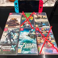 Nintendo Switch OLED + 4 Giochi – PERFETTA!