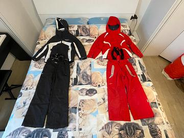 Completo Tuta Sci Giacca Pantalone Bambino/a