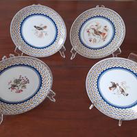 4 piatti ceramica Ancap Manifattura di Verona