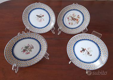 4 piatti ceramica Ancap Manifattura di Verona