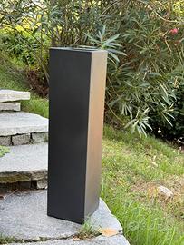 vaso Vondom Torre Cuadrada antracite