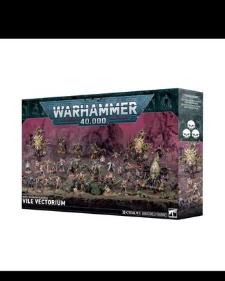 Miniature Necron e Caos di Warhammer 40K