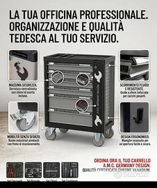 Carrello attrezzi professionale