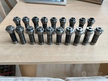 Set completo di pinze Schaublin F12