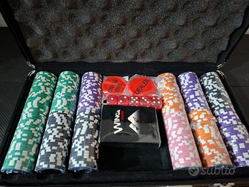 Valigetta fiches poker