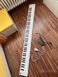 Tastiera pianoforte pieghevole, 87 tasti