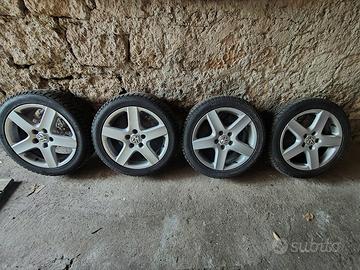 Cerchi Volkswagen 5x112 da 17 con gomme 225/45/17