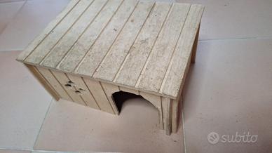 casetta legno roditori