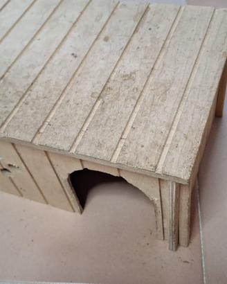 casetta legno roditori