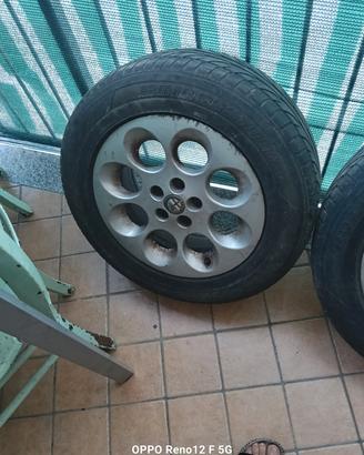 8 cerchi da 15 pollici per alfa romeo 