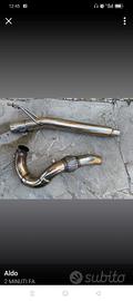 downpipe per Audi A3 8p a due pezzi 