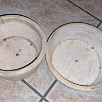 Set fascelle forme per formaggio in legno vintage