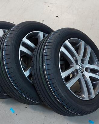 cerchi in lega VW 16 pollici con gomme al 90% 7,5m
