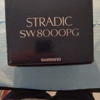 mulinello Shimano stradic 8000 pg