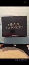 mulinello Shimano stradic 8000 pg