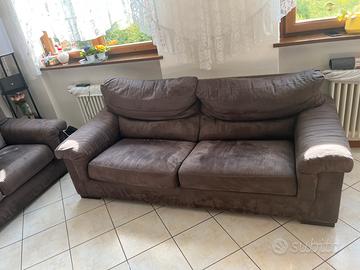 Divani 2+3 posti in microfibra