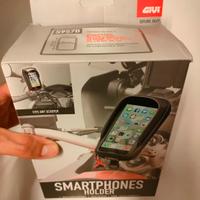 Supporto + Gancio GIVI S957B telefono moto