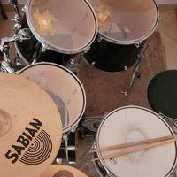 Batteria Tamburo T5 - Set piatti Sabian B8