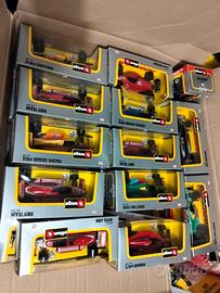 Macchinine Burago anni 80 in metallo 