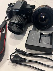 Canon EOS 1300D  completa obiettivi