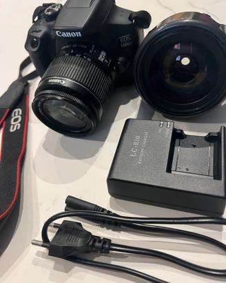 Canon EOS 1300D  completa obiettivi