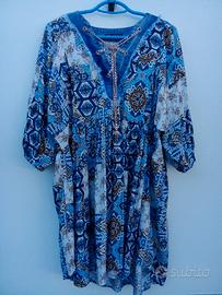 Vestito estivo e borsa jeans 