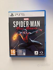 Gioco per ps5 spider-man miles morales