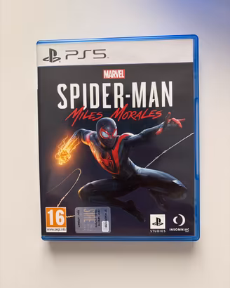 Gioco per ps5 spider-man miles morales