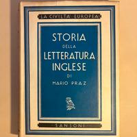 Storia della LETTERATURA INGLESE Mario Praz