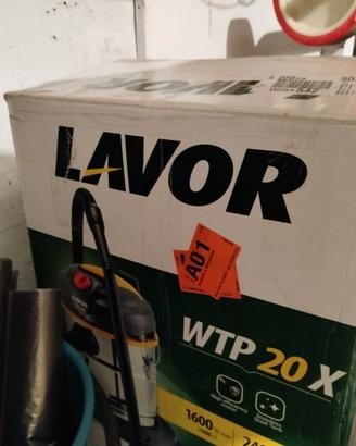 Bidone aspiratutto WTP 20 X Lavor made in Italy